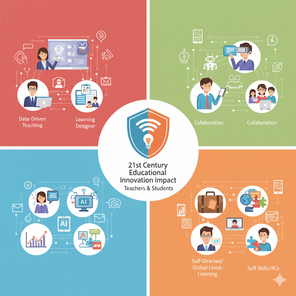นวัตกรรมการศึกษาศตวรรษที่ 21 กับผลกระทบต่อครูและนักเรียนในห้องเรียนยุคใหม่