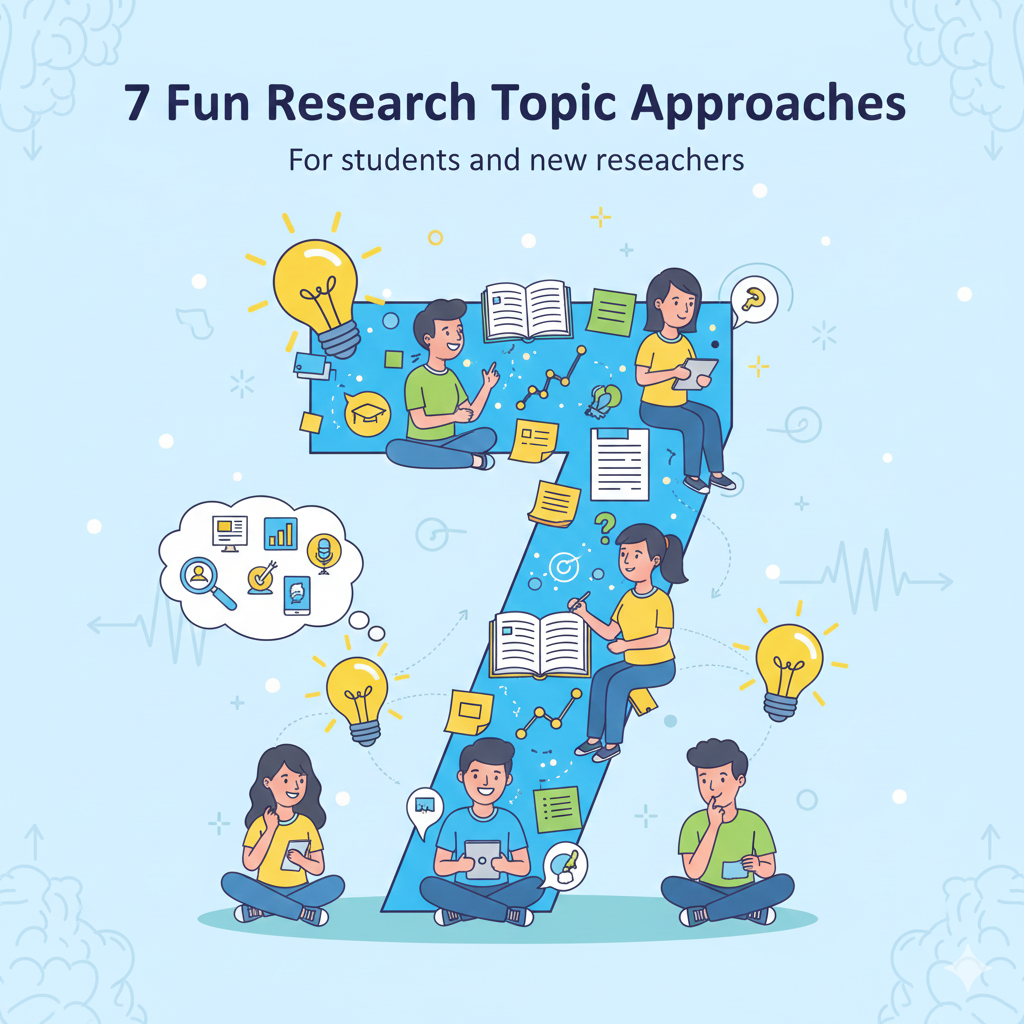หัวข้อวิจัยสนุก ๆ สำหรับนักศึกษาและนักวิจัยหน้าใหม่ พร้อมแนวทางเลือกหัวข้อที่น่าสนใจ