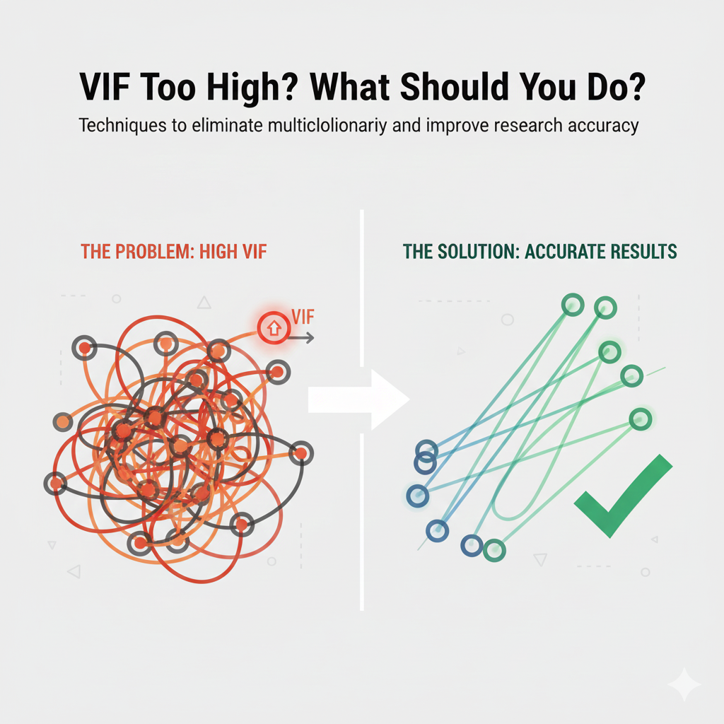 วิธีแก้ปัญหา VIF สูงและ Multicollinearity ในการวิเคราะห์ Regression