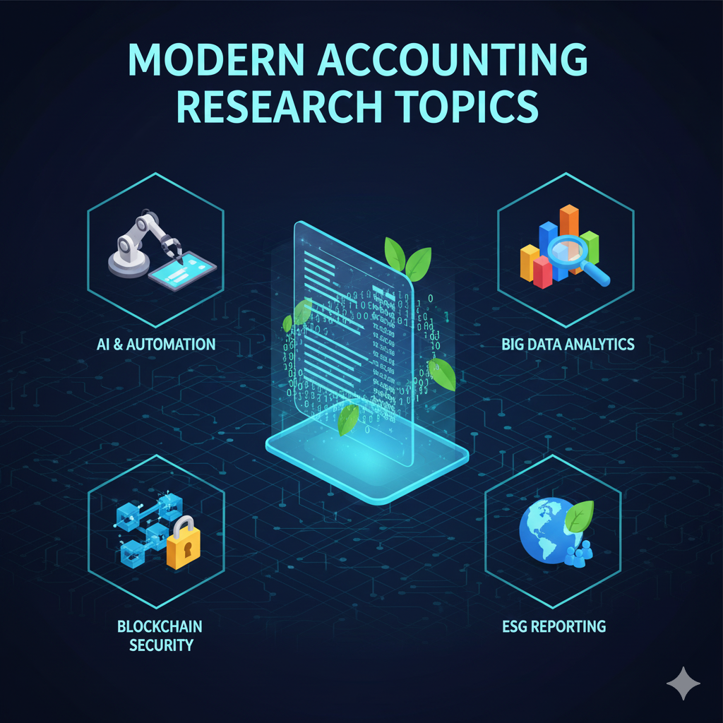 ประเด็นวิจัยทางการบัญชีในยุคดิจิทัล สำหรับนักศึกษาและนักวิจัยด้านบัญชี