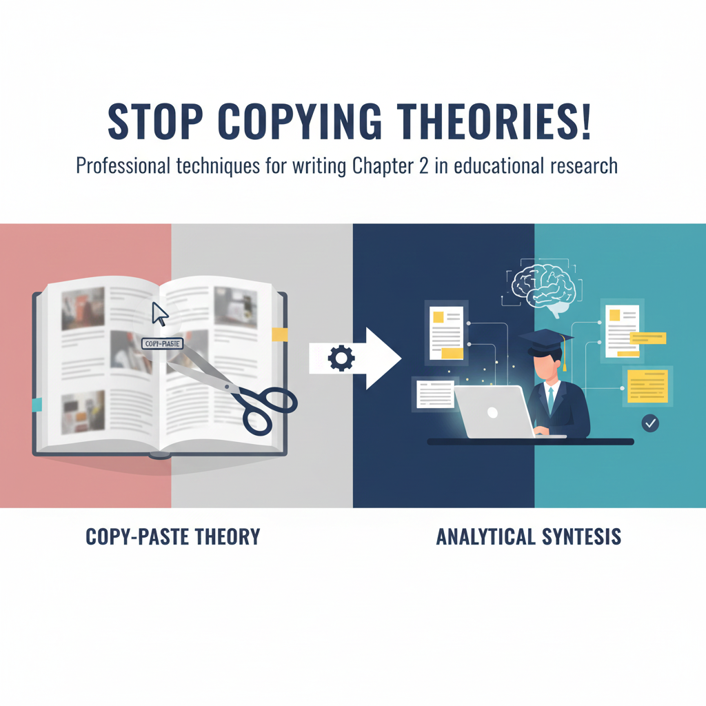 เทคนิคการเขียนบทที่ 2 งานวิจัยสายการศึกษาแบบไม่ก๊อปทฤษฎี