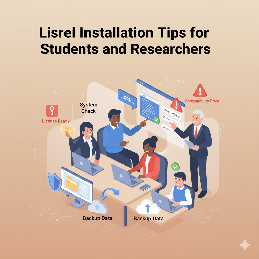 ข้อควรรู้ก่อนติดตั้ง Lisrel สำหรับนักศึกษาและนักวิจัย ตรวจสอบสเปก เตรียม License และหลีกเลี่ยงปัญหาที่พบบ่อย