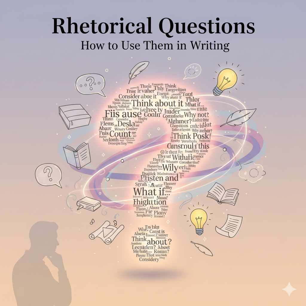 ไอเดียการใช้คำถามเชิงวาทศิลป์ ดึงความสนใจและกระตุ้นความคิดผู้อ่าน