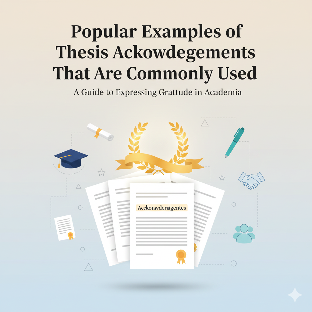 ตัวอย่างคำขอบคุณวิทยานิพนธ์ ที่นิยมใช้จริง สำหรับนักศึกษาปริญญาตรี–โท–เอก