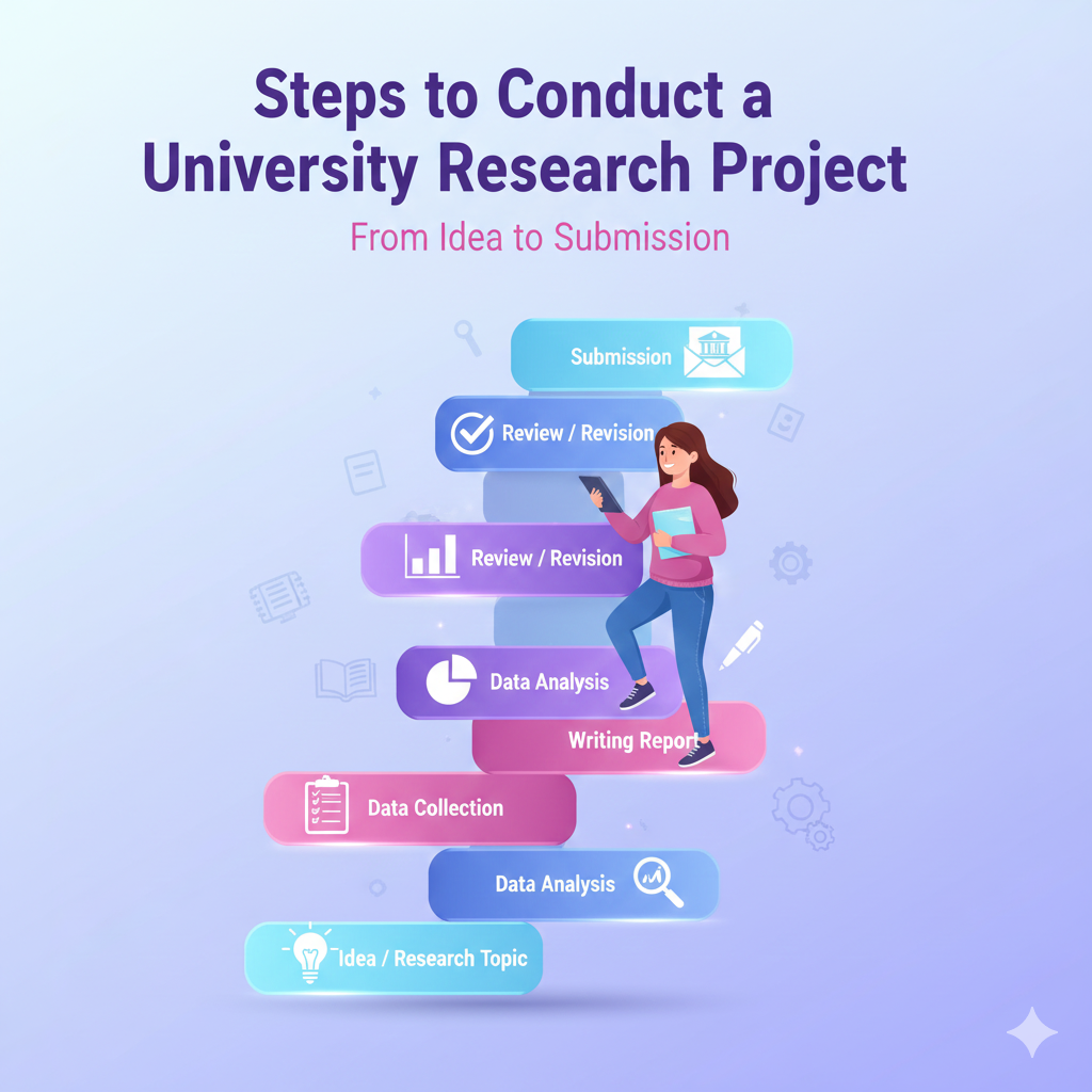 ขั้นตอนทำโครงการวิจัยระดับปริญญา ตั้งแต่เลือกหัวข้อจนถึงการส่งงาน