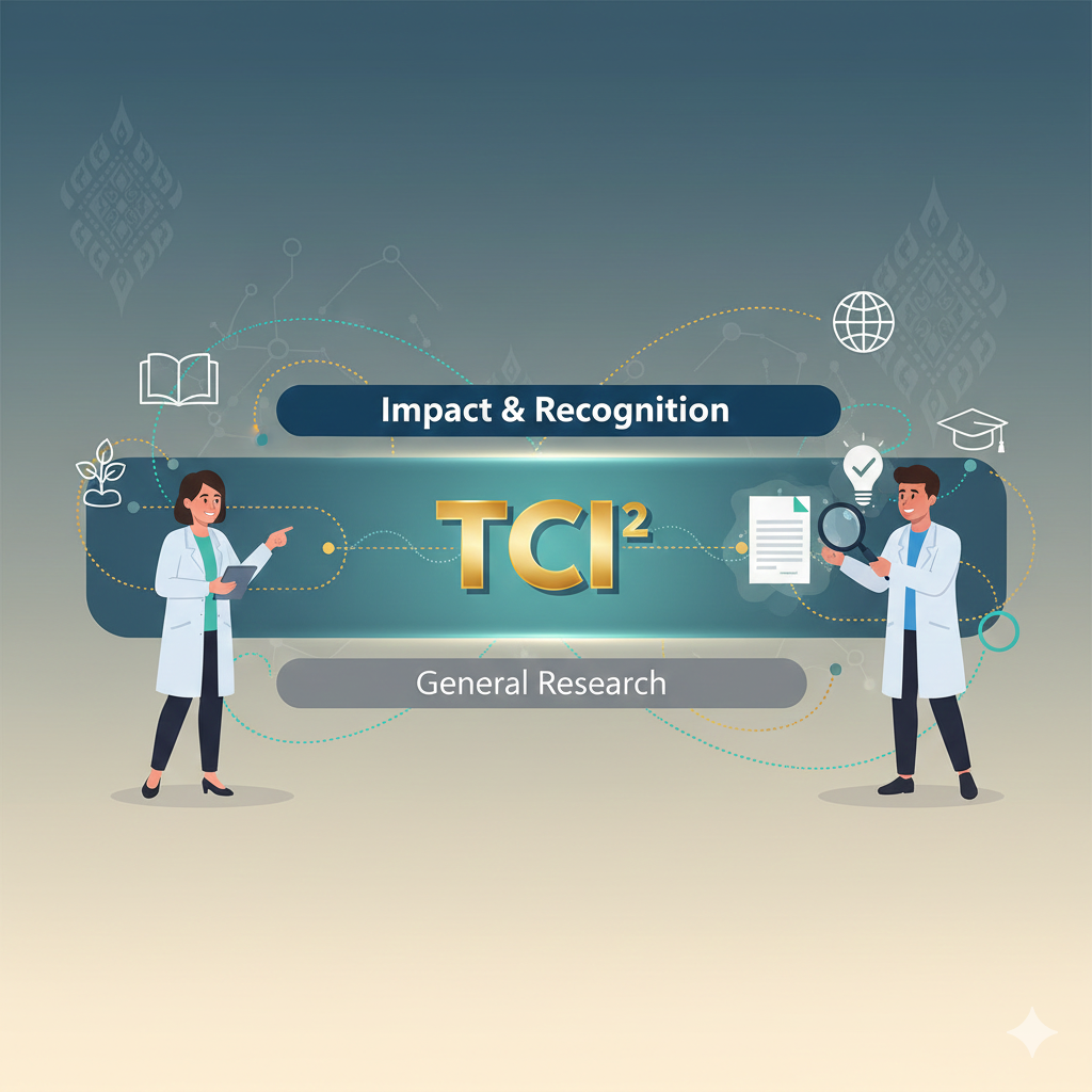 TCI² วารสารวิชาการไทย กลุ่มที่ 2 สำหรับนักวิจัย คู่มือเข้าใจเกณฑ์การประเมิน การเลือกวารสาร และการส่งบทความวิจัย
